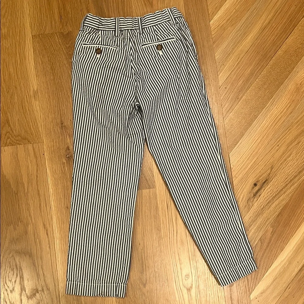 Lands' End Kids Blue Seersucker Pants - Size 5